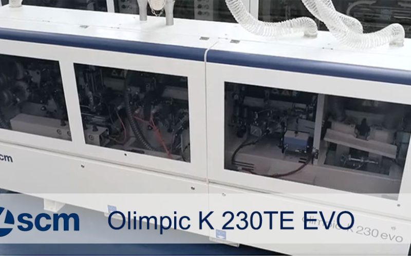 Olimpic K 230TE EVO Single Sided Automatic Edgebander